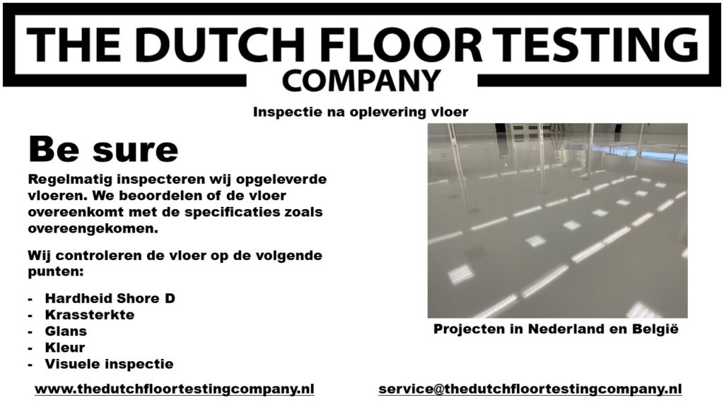 MIJtech inspectie na oplevering vloer